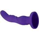 Evolved Vibrator Evolved Love Harnessed Purple Vibrating Dildo Rechargeable at the Haus of Shag