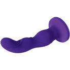 Evolved Vibrator Evolved Love Harnessed Purple Vibrating Dildo Rechargeable at the Haus of Shag