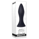 Evolved Mighty Mini Plug: Vibrating butt plug in packaging for enhanced pleasure