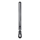 Evolved Pen Pal Vibe - Black: Sleek black umbrella with durable metal handle