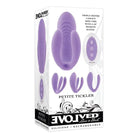 Evolved Stimulators Evolved Petite Tickler Mini Vibe W/remote - Purple at the Haus of Shag