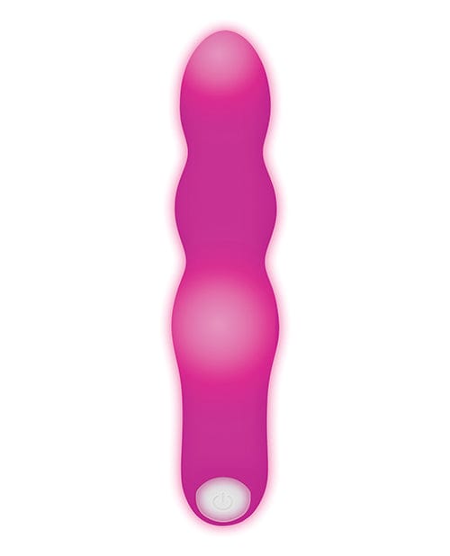 Evolved Plain Vibrator Pink Evolved Afterglow Light Up Vibrator at the Haus of Shag