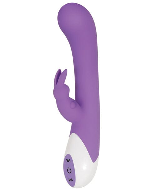 Evolved Rabbit Purple Evolved Enchanted Bunny Flexible Rabbit Vibrator at the Haus of Shag