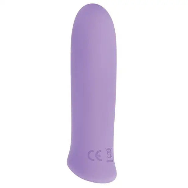 Purple Evolved Rechargeable Waterproof Bullet on white background