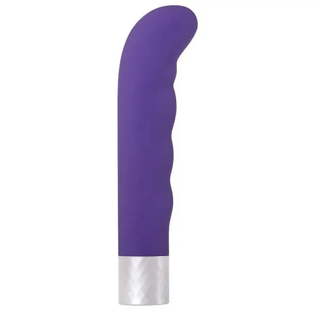 Evolved Spark G-Spot Vibrator with Turbo Boost featuring a purple and white design