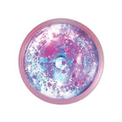 Pink and blue glitter bowl for Evolved Sparkle Rechargeable Vibrator on white background