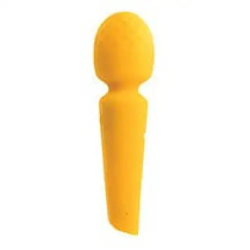 Evolved Sunshine Flexible Wand Vibrator - Yellow plastic massage tool with rounded head