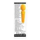 Evolved Sunshine Flexible Wand Vibrator - Yellow: Ultimate flexible wand vibrator