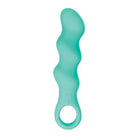 Evolved Triple Teaser Vibrator with three motors in aqua silicone for maximum pleasure