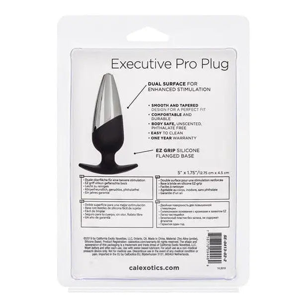 CalExotics Anal Toys Executive Pro Plug at the Haus of Shag