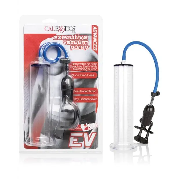 CalExotics Penis Enhancement Executive Vacuum Pump - Clear at the Haus of Shag