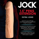 Extra Long 1.5 Inch Penis Extension - Cock Extender