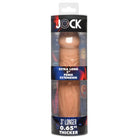 JOCK body-safe extra long 3 inch penis extension sex toy with product specifications