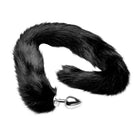 Tailz Tail Plug Extra Long Mink Tail Metal Anal Plug at the Haus of Shag