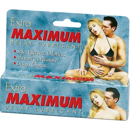 Extra Maximum Delay Lube Large 1.5oz - Erotic Body Lotions