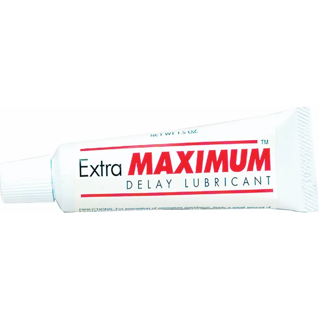 Extra Maximum Delay Lube Large 1.5oz - Erotic Body Lotions