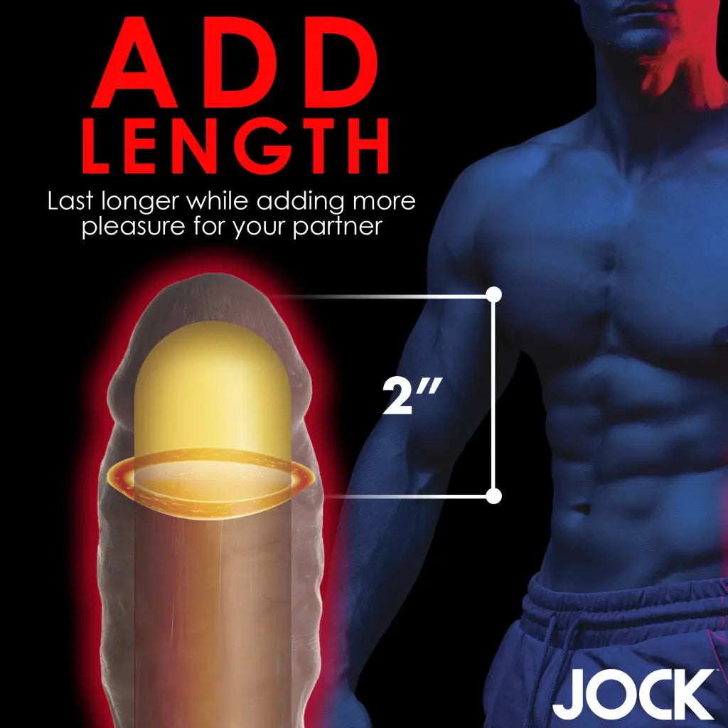 Extra Thick 2 Inch Penis Extension Device for Enhanced Sexual Performance and Pleasure