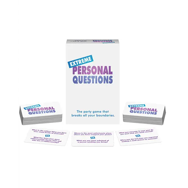 Extreme Personal Questions Game - Party Supplies