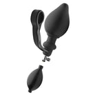 Master Series Plug Exxpander Inflatable Plug With Cock Ring And Removable Pump at the Haus of Shag