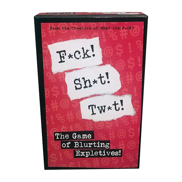 F*ck Sh*t Tw*t Game - Party Supplies