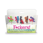 F*Ckers! Sex Position Candles - Party Supplies