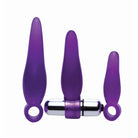 Frisky Powered Plug Fanny Fiddlers 3 Piece Finger Rimmer Set With Vibrating Bullet at the Haus of Shag