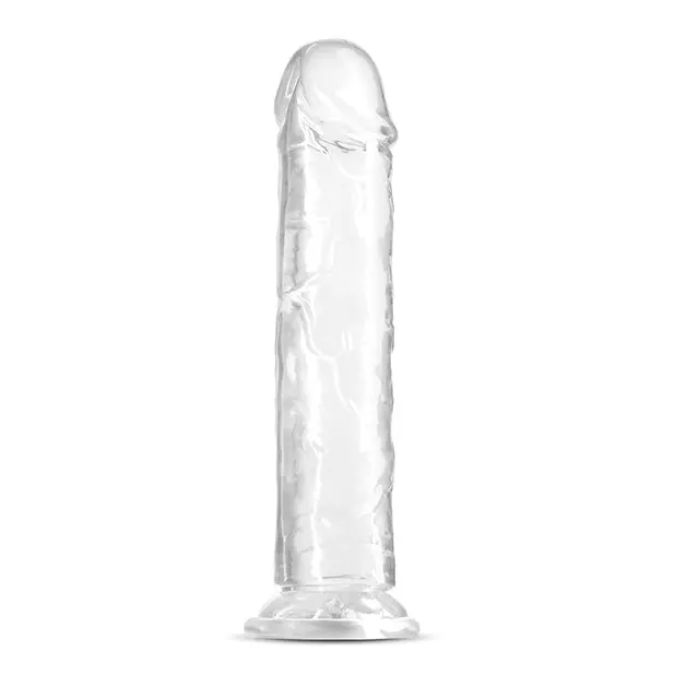 Fantasia Upper 8 in. Jelly Dildo Teal - Realistic Dildo