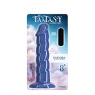 Fantasy Addiction 8’’ Unicorn Dildo - Blue - Dongs & Dildos