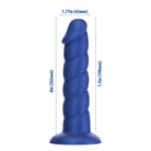 Fantasy Addiction 8’’ Unicorn Dildo - Blue - Dongs & Dildos