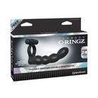 Fantasy Penis Enhancement Fantasy C-ringz Posable Partner Double Penetrator - Black at the Haus of Shag