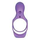 Purple Fantasy C Ringz Ultimate Couples Cage with circular openings and keyhole aperture