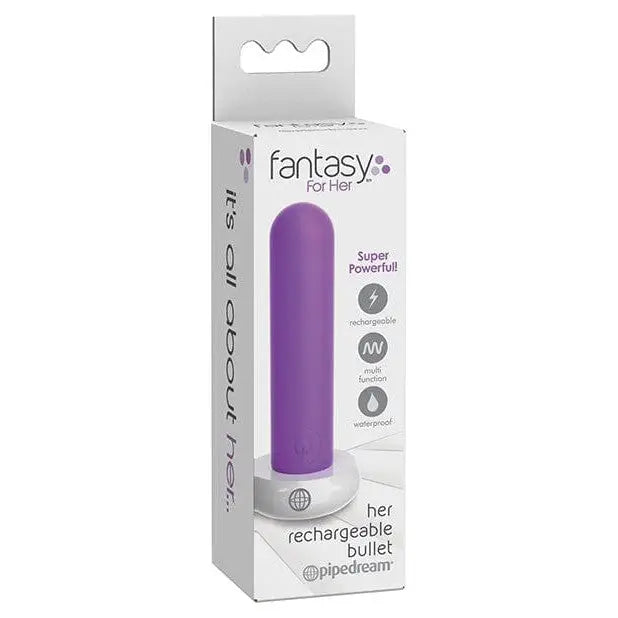 Fantasy for Her Stimulators Fantasy For Her Rechargable Bullet - Purple at the Haus of Shag