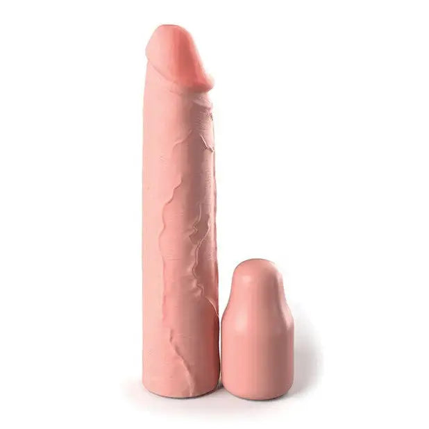 Fantasy Penis Enhancement Light Fantasy X-tensions Elite 8" Sleeve W/2" Plug at the Haus of Shag