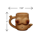 Fashioncraft Boob Roast & Toast Mug POC - Party Supplies