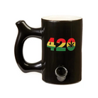 Fashioncraft Large Mug - 420 Black Rasta - Drinkware