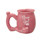 Fashioncraft Small Regular Mug - Pink Stoner Girl - Drinkware