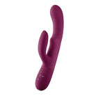 Purple Femme Funn Balai massager with dual curved ends and control buttons