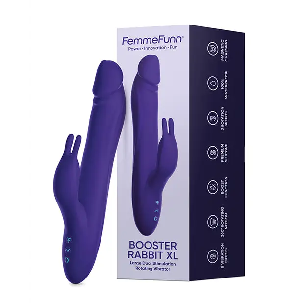 Femme Funn Booster Rabbit XL - Purple - Vibrators