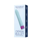 Femme Funn DENSA Dual Density Long Bullet Vibrator in mint green and purple packaging