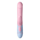 Femme Funn ffix Rabbit with Boost Mode - Vibrant pink and blue vibrating device