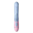 Pink and blue baby bottle with blue handle for Femme Funn ffix RABBIT with Boost Mode