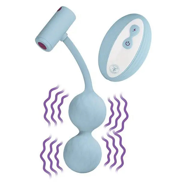 Femme Funn MOMENTA Egg Vibrator in blue and purple colors