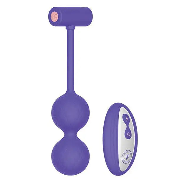 Purple and white Femme Funn MOMENTA Egg Vibrator - femme funn funn momenta