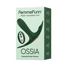 Femme Funn Ossia Wearable Vibrator - Dark Green - Wearable Vibrator