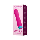 Femme Funn RORA Rotating Bullet Vibrator: Pink with Teal Base in Packaging