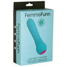 Femme Funn Ultra Bullet blue box with packaging, discreet and powerful