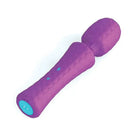 Purple Femme Funn Ultra Wand with Blue Handle - Rechargeable & Waterproof Vibrator