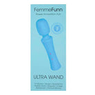 Femme Funn Ultra Wand Rechargeable Waterproof Vibrator in Blueberry for Ultimate Pleasure