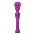 Femme Funn Ultra Wand XL: Purple object with black handle on white background