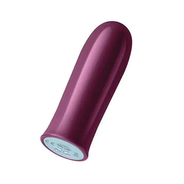 Purple Femme Funn VERSA BULLET lipstick with wireless remote on a white background